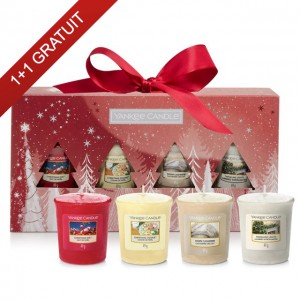 Yankee Candle Holiday Bright Lights Set Cadou 4 Lumanari Votive